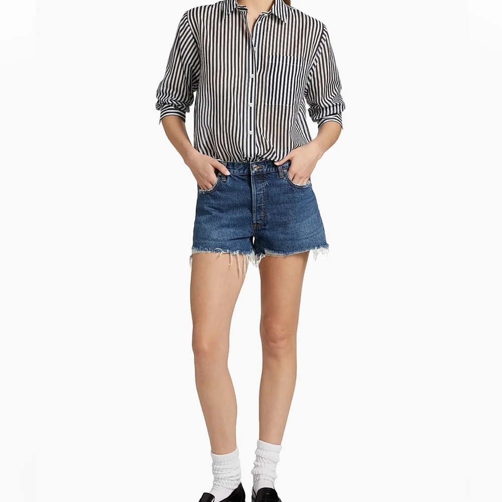 Frame Denim Le Brigette Blue Jean Shorts size 29
